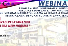 Webinar : Inovasi Pelayanan Bimbingan Konseling di Era NewNormal