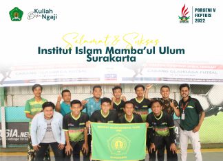 IIMU Sabet Juara Futsal PORSENI FKPTKIS V Cilacap Jawa Tengah
