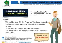 Informasi Loker Tenaga Kependidikan
